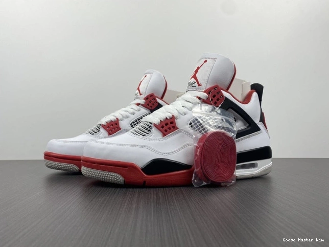 Fire Jordan (2020) Red Air Retro 4 DC7770-160 0801